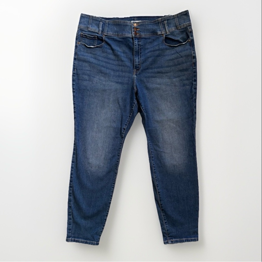 Lane Bryant jeans size 22 skinny blue denim Woman’s Plus Size Comfort Stretch
